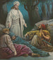 Jesus i Getsemane - Providence Lith & Co.. — vy av konstverket