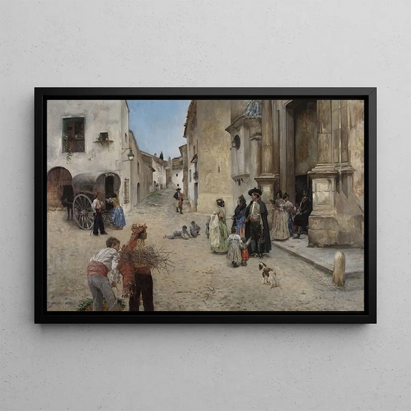 Prudencio Herreros Amat - Coming out of Church.webp