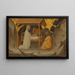 La Nativité - Puccio di Simone — inramlat konstverk på väggen