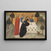 La Vierge défaillante et les trois Marie au tombeau du Christ - Puccio di Simone — inramlat konstverk på väggen