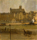 Quai de la Seine, Église St Gervais - Frank Edwin Scott — vy av konstverket
