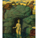 Reproduktion av målningen Quellnymphe von Faunen belauscht - Franz von Stuck