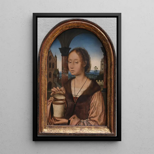 Saint Marie Madeleine - Quentin Massys — inramlat konstverk på väggen