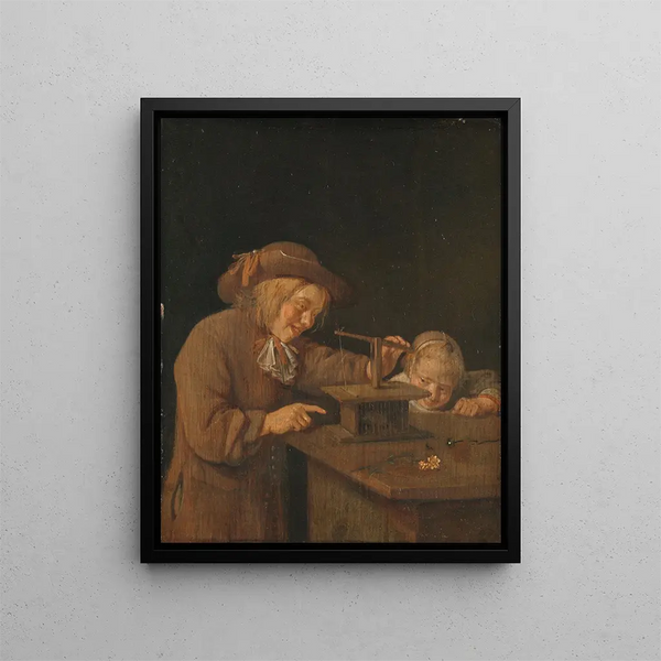 Quirijn Van Brekelenkam - The Mousetrap.webp