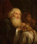 La bénédiction d'Isaac - Rafał Hadziewicz — vy av konstverket