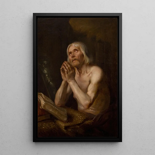 Saint André - Rafał Hadziewicz — inramlat konstverk på väggen