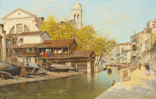 Rafael Senet y Perez - Rio San Trovaso Venice.webp