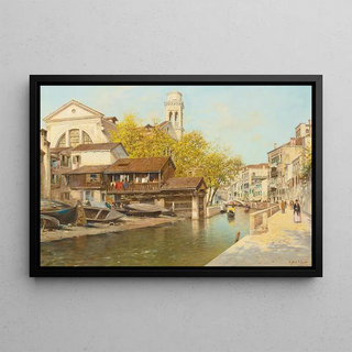 Rafael Senet y Perez - Rio San Trovaso Venice.webp