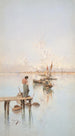 Venise - Raffaele Mainella — vy av konstverket