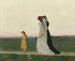La promenade du soir, environs de Florence - Raffaello Sorbi — vy av konstverket