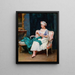 Aline - Raimundo de Madrazo y Garreta — inramlat konstverk på väggen