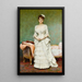 Före balen - Raimundo de Madrazo y Garreta — inramlat konstverk på väggen