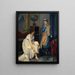 Confidences - Raimundo de Madrazo y Garreta — inramlat konstverk på väggen