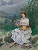 Le Bouquet de fleurs - Raimundo de Madrazo y Garreta — vy av konstverket