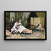 Flirt - Raimundo de Madrazo y Garreta — inramlat konstverk på väggen