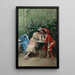 Mascarade - Raimundo de Madrazo y Garreta — inramlat konstverk på väggen
