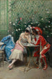 Mascarade - Raimundo de Madrazo y Garreta — vy av konstverket