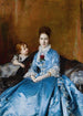 Porträtt av fru Clotilde de Cándamo och hennes son Carlos - Raimundo de Madrazo y Garreta — vy av konstverket