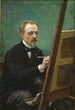 Portrait de Federico de Madrazo peignant - Raimundo de Madrazo y Garreta — vy av konstverket