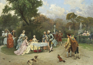 Raimundo de Madrazo y Garreta - Princess In The Gardens Of Versailles.webp