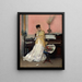 Rêverie La Lettre - Raimundo de Madrazo y Garreta — inramlat konstverk på väggen
