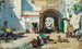 Stadsscen - Raimundo de Madrazo y Garreta — vy av konstverket