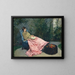 Sieste - Raimundo de Madrazo y Garreta — inramlat konstverk på väggen