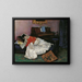 La lecture d'Aline Masson - Raimundo de Madrazo y Garreta — inramlat konstverk på väggen