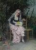 Le Rendez-vous - Raimundo de Madrazo y Garreta — vy av konstverket