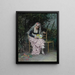 Le Rendez-vous - Raimundo de Madrazo y Garreta — inramlat konstverk på väggen