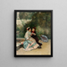 La Lettre - Raimundo de Madrazo y Garreta — inramlat konstverk på väggen