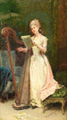 La répétition - Raimundo de Madrazo y Garreta — vy av konstverket