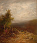 ovanför molnen - Ralph Albert Blakelock — vy av konstverket