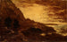 solnedgång vid Navarro Ridge, Kalifornienkusten - Ralph Albert Blakelock — vy av konstverket