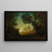La Vue - Ralph Albert Blakelock — inramlat konstverk på väggen