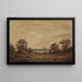 Lumière jaune - Ralph Albert Blakelock — inramlat konstverk på väggen