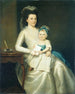 Lady Williams och hennes barn - Ralph Earl — vy av konstverket