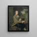 Portrait du colonel William Taylor - Ralph Earl — inramlat konstverk på väggen