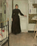 inomhus - Ramon Casas — vy av konstverket