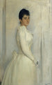 porträtt av Montserrat Carb - Ramon Casas — vy av konstverket