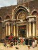 Venise Le Patriarche à Capa Magna quittant San Giovanni e Paolo - Ramon Tusquets — vy av konstverket
