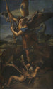 Saint Michel som besegrar Satan - Raphaël — vy av konstverket