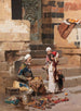 Le vieux cordonnier du Caire - Raphael von Ambros — vy av konstverket
