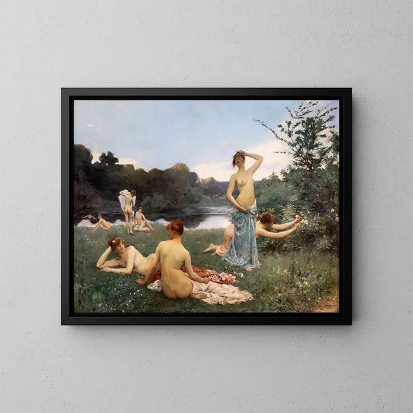 Sommar - Raphaël Collin — inramlat konstverk på väggen