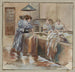 Refuge Pauline Roland, rue Fessart, le lavoir - F. Sguin — vy av konstverket