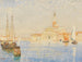 San Giorgio Maggiore, Venedig - Reginald Barratt — vy av konstverket