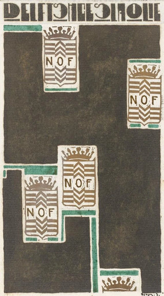 Reijer Stolk - Ontwerp voor affiche voor Delftsche Slaolie.webp