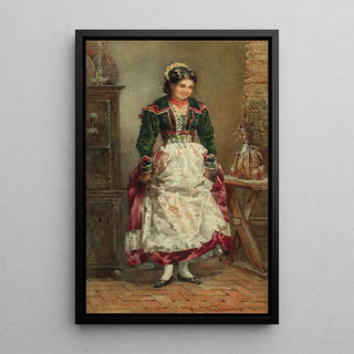 Reinhold Werner - Portrait Of A Woman.webp