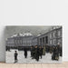 Reproduktion av målningen Relève de la garde au palais d'Amalienborg - Paul Fischer