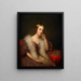 Caroline Louisa Pratt Bartlett - Rembrandt Peale — inramlat konstverk på väggen